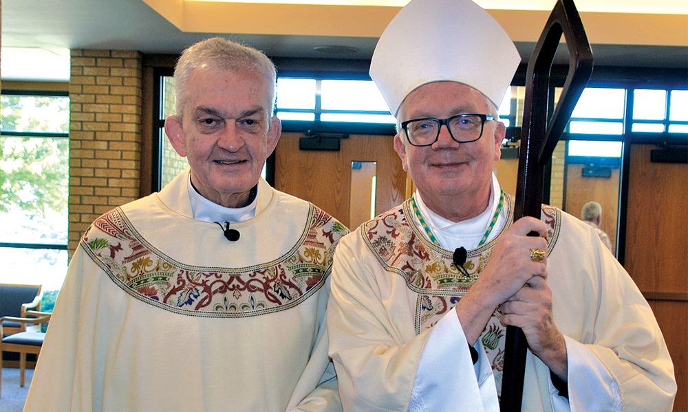 Pastor of new Madison parish installed by Bishop Hying