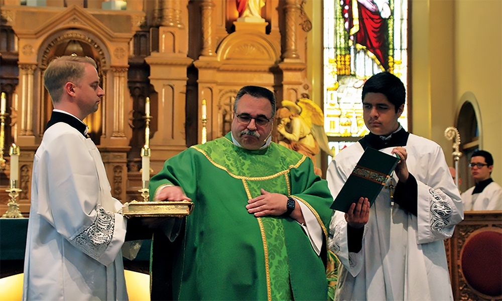 Pastor installed for new Epiphany of the Lord Parish