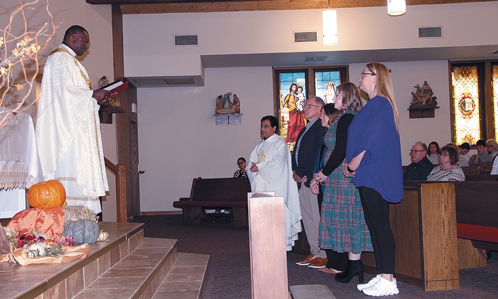 Two pastors installed: St. Cletus and St. Pius celebrate mergers
