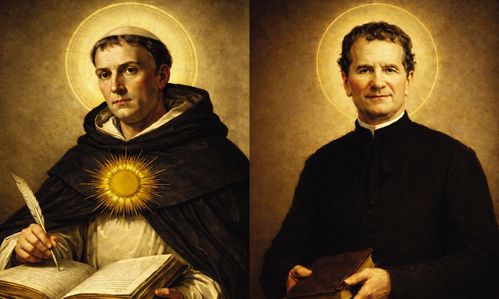 Ss. Thomas Aquinas and John Bosco: Models of Catholic education