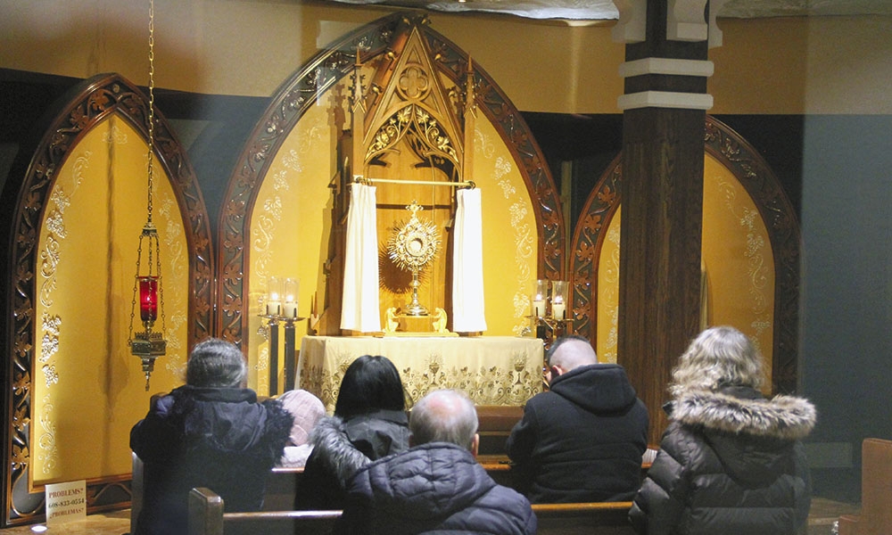 Perpetual Adoration Chapel marks 20 years