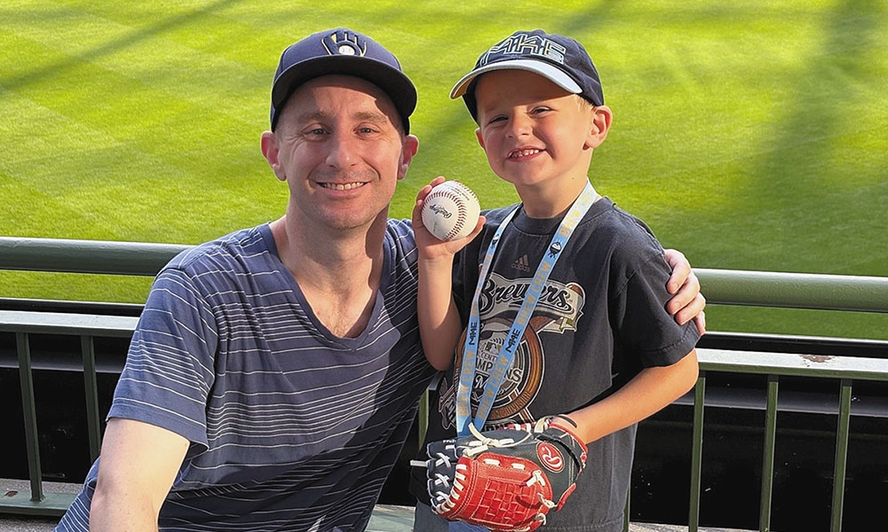 Baseball and blessings sometimes go together