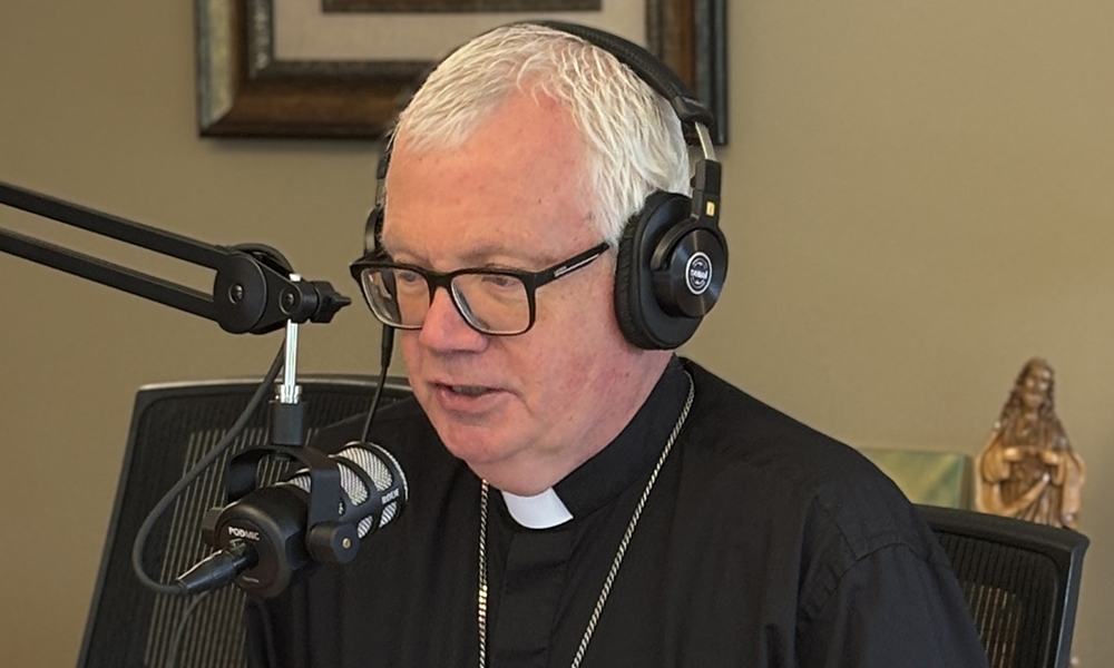 Bishop Hying launches podcast