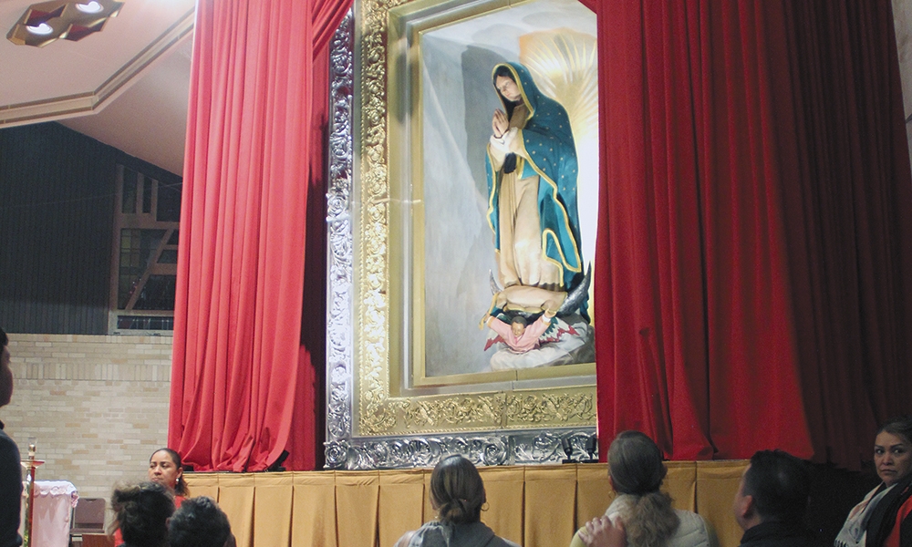 La estatua de la Virgen de Guadalupe trajo esperanza y ‘chispa’ a Madison